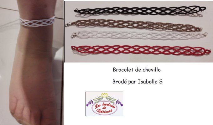 Bracelet celte de cheville 