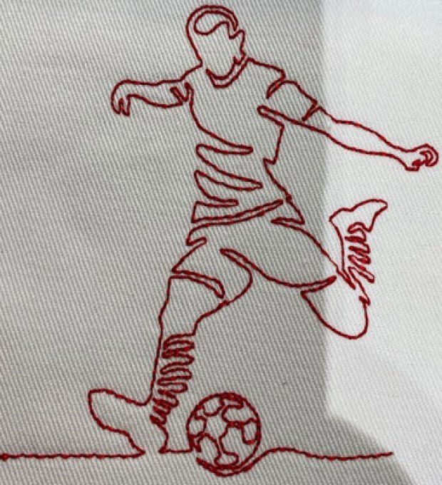 le Football motif 1