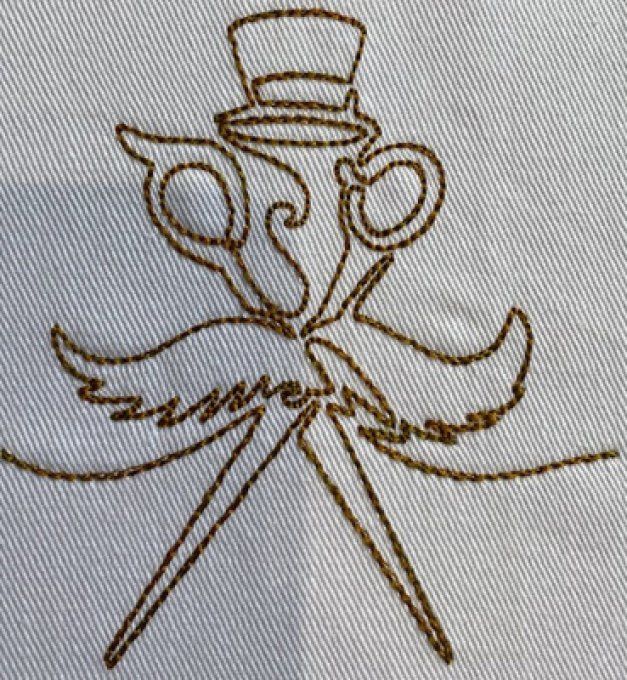 Barbe Homme motif 2