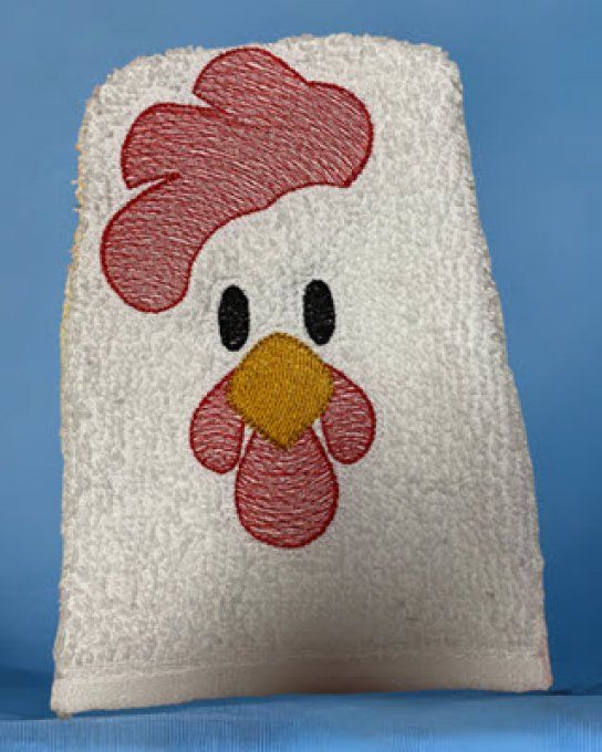 les gants pour enfants série 7 la poule