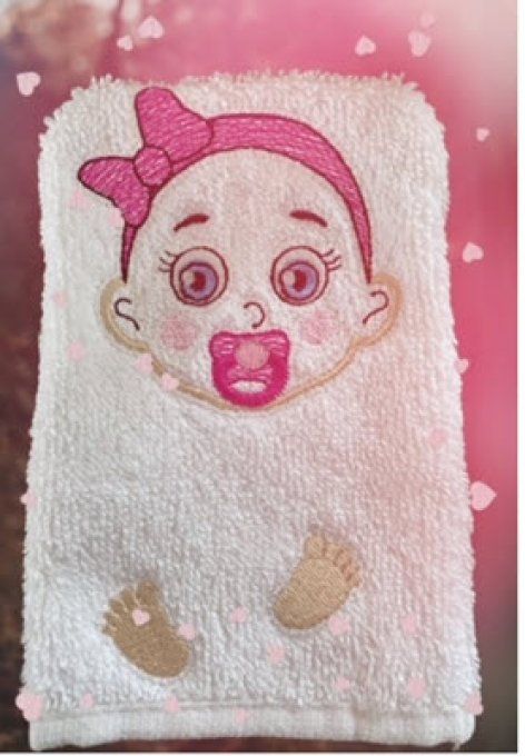 Les gants pour enfants série 11 , le gant fille