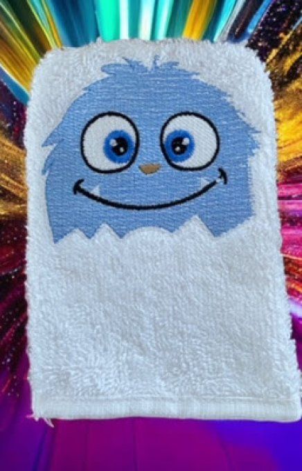 Les gants pour enfants série 11 , le gant petit monstre